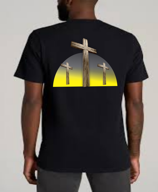 Short Sleeve Tee Shirt - Crosses