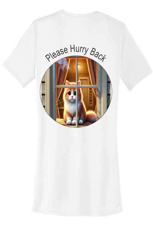 Short Sleeve Tee Shirt - Hurry Back