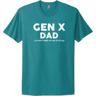 GEN X Next Level Apparel® Unisex Cotton Tee