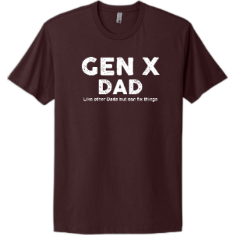 GEN X Next Level Apparel® Unisex Cotton Tee